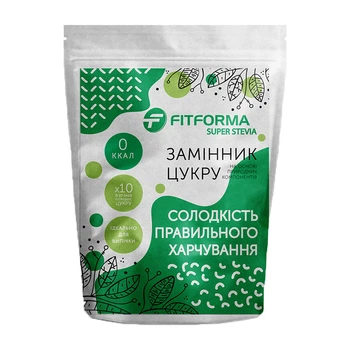 Сахарозаменитель "ФитФорма SUPER STEVIA", 500 г