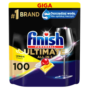Капсули для посудомийних машин Finish Quantum Ultimate Powerball 100 шт