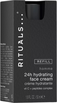 Wymienny wkład kremu do twarzy dla mężczyzn Rituals Homme z peptydami 50 ml (8719134163735)