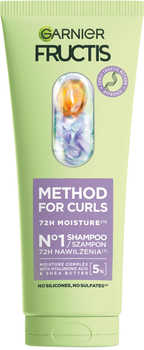 Шампунь Garnier Fructis Curls Method для зволоження хвилястого та кучерявого волосся 200 мл (3600542571777)