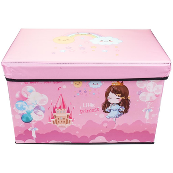 Коробка-органайзер для хранения игрушек, вещей BESSER 40 х 30 х 30 см (R33428) Розовый