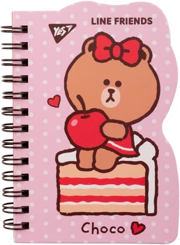Блокнот YES Line Friends В7 60 листов в клетку (151808) (5056574422286)