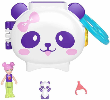 Фігурка Mattel Polly Pocket Pet Connects Panda HRD38 (194735173686)