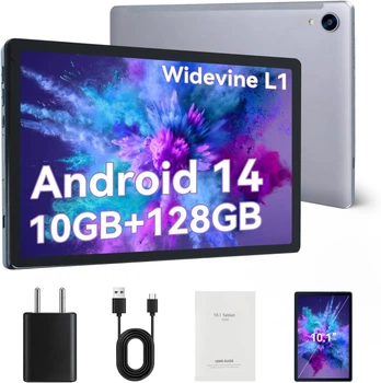 Планшет 10.1" HiGrace C107 4+6/128Gb 8 ядер Android 14 5000 mAh