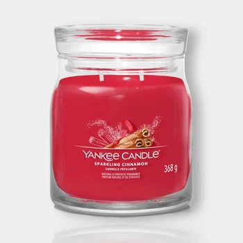 Ароматическая свеча Yankee Candle Sparkling Cinnamon Medium 368г