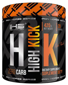 Odżywka przedtreningowa Iron Horse High Kick Orange 420 g (5901703240807)