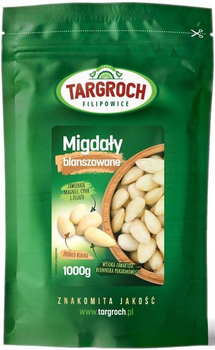 Suplement diety Targroch migdały blanszowane 1000 g (5903229004789)