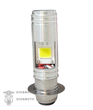 Лампа фари діодна P15D‑25‑1 12V 35/35W 1 вус, 2 кристали #3 "LED"