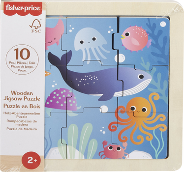 Puzzle drewniane Fisher-Price ocean WZFPRR0UB043674 (194735238415)