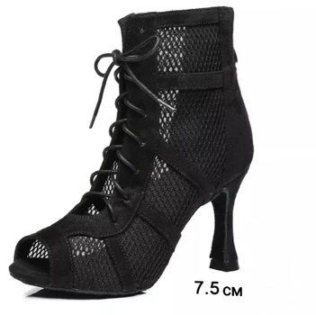 Ботильйони для танців high heels Staranna 43 26,5 см чорні в комплекті з накаблучниками (75hh265-1)