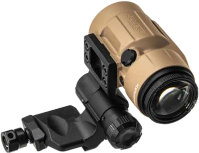 Увеличитель SIG Optics 3х Juliet3-micro 3x 22 мм Push-button Mount With Spacers FDE (SOJ3M001FDE)