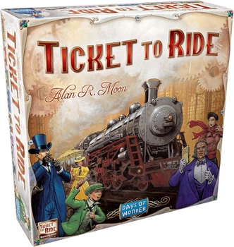Настольная Игра Билет На Поезд США Ticket to Ride USA Alan R. Moon Days of Wonder 24524