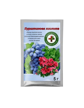 Стимулятор Швидка Допомога "Бурштинова Кислота 5 г"