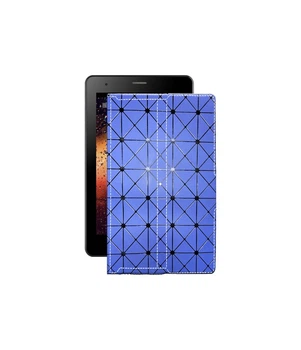 Чохол з екошкіри для планшету Fly Flylife Connect 10.1 3G 2 Синій ромб