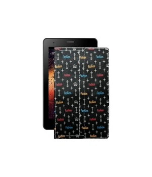 Чохол з екошкіри для планшету Fly Flylife Connect 10.1 3G 2 Фешн чорний