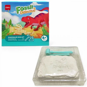 Набір для розкопок Fossil Detective Динозавр Тиранозавр Deli (EH769) (258152)