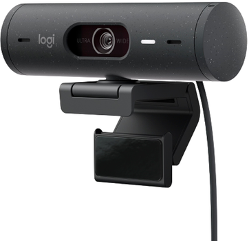 Веб-камера Logitech Brio 500 Graphite (960-001422)