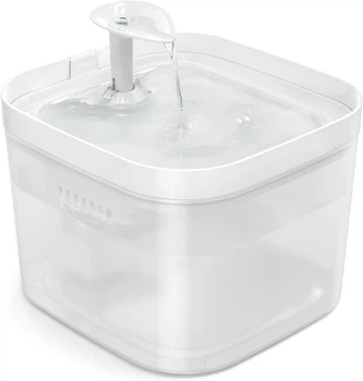 Фонтан-поилка для кошек и собак Petory 2.2L с фильтром, Белый (100-WHITE)