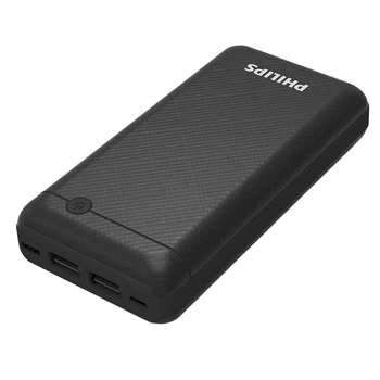 Зовнішній акумулятор Philips 20000mAh (DLP1720CB/97) Black