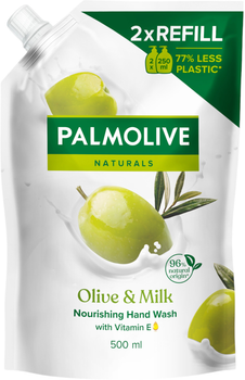 Жидкое мыло Palmolive Naturals Интенсивное увлажнение Молочко и оливка 500 мл (8003520039545)