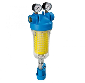 Фильтр Atlas Filtri HYDRA 1 1/4" с манометрами (полиэстер) RLH-90 mcr (RA6000113)