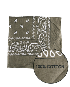 Бандана тактична Mil-Tec Шарф військовий Олива WESTERNHALSTUCH (BANDANA) OLIV (12620001)