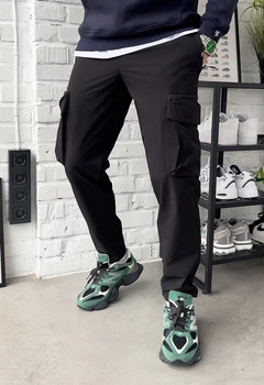 Штани Staff cargo al black XS