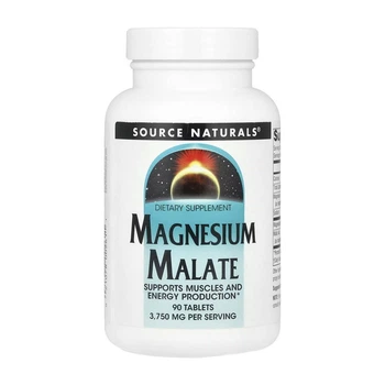 Магній Малат Source Naturals Magnesium Malate 90 таблеток