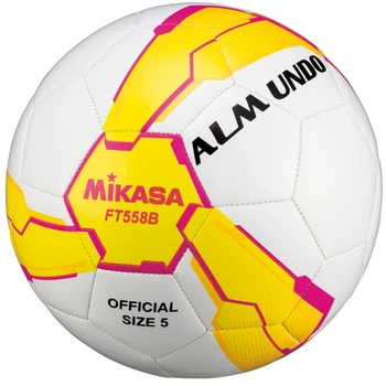 Футбольний м'яч Mikasa FT558B-YP-FIFA Білий (5)