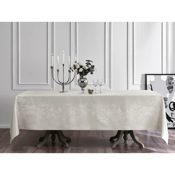 Скатертина Tivolyo Home Vintage, 160х260 сіра