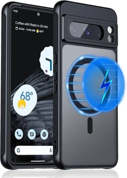 Чохол матовий з підтримкою безпровідного заряджання MagSafe для Google Pixel 8 Pro
