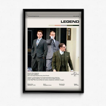 Постер в рамке legend А2