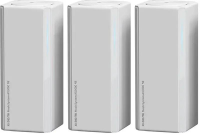 Маршрутизатор Роутер Xiaomi Mesh System AX3000 NE 3шт Global (DVB4486GL)