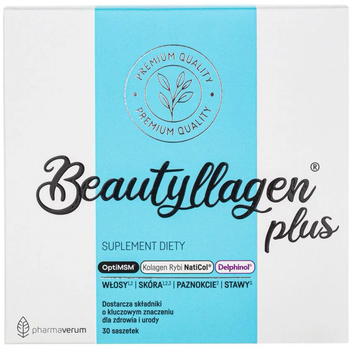 Suplement diety Pharmaverum Beautyllagen Plus 30 szt (5903641915069)