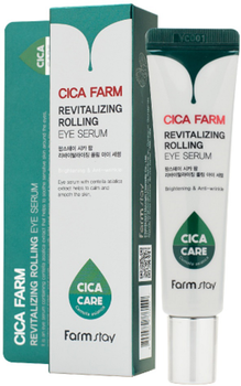 Serum pod oczy Farmstay Cica Farm Revitalizing Rolling przeciwzmarszczkowe 25 ml (8809480773549)