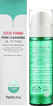 Hydrofilny olejek-pianka do mycia twarzy FarmStay Cica Farm Pore Cleansing 115 ml (8809635231283)