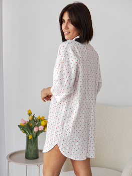 Ночная рубашка женская хлопковая BARWA garments 0349 S Молочная (2110003491120)