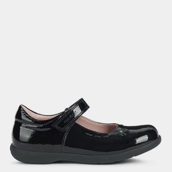 Детские туфли для девочки Geox J Naimara Girl J16FHA-00066-C9999 27 Черные (8050036282064)