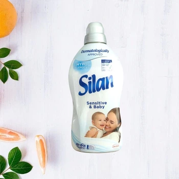 Концентрований пом'якшувач тканини Silan Sensitive & Baby 1320мл 60п