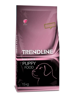 Сухой корм Trendline Puppy Beef & Rice для щенков с говядиной 15 кг