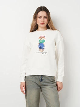Світшот жіночий Polo Ralph Lauren 11423.2 XL Білий (ROZ6501093576)