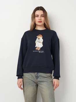 Світшот жіночий Polo Ralph Lauren 11425.3 XL Темно-синій (ROZ6501093612)
