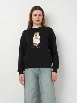 Світшот жіночий Polo Ralph Lauren 11425.1 XL Чорний (ROZ6501093604)