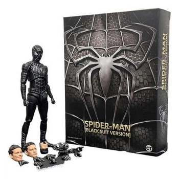 Фигурка Человек Паук дружелюбный сосед Spider Man Friendly Neighborhood 15 см Black