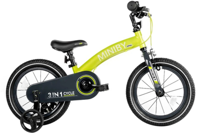 Велосипед-біговел Qplay Miniby 3в1 Green (CB01MiniByGreen)