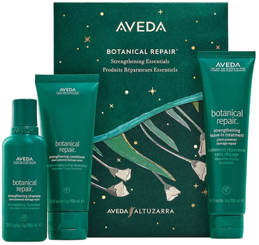 Zestaw do pielęgnacji włosów Aveda Botanical Repair Szampon wzmacniający 100 ml + Odżywka wzmacniająca 100 ml + Kuracja do włosów bez spłukiwania 100 ml (018084064979)