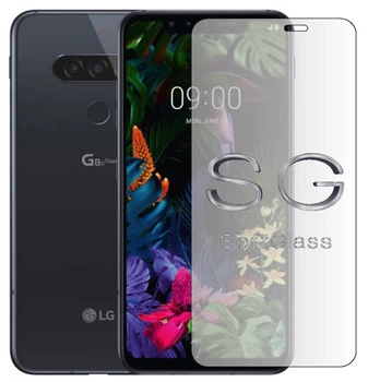 Мягкое стекло для Lg G8s на экран полиуретановое SoftGlass