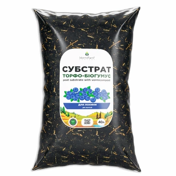 Субстрат для голубики WormiFarm 40л