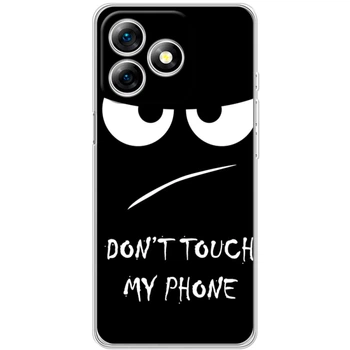 Силиконовый чехол BoxFace Ulefone Note 18 Pro Don't Touch my Phone (65171-up535)