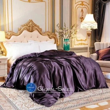Атласне Чорно-Біле Євро постільна білизна Moka Textile 200х220см
